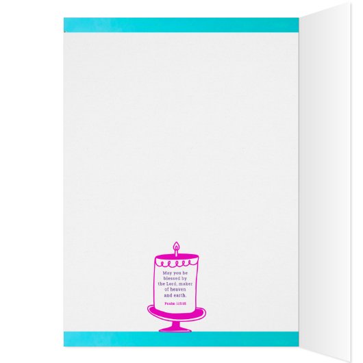 Ik wens u een Gezegende en gelukkige verjaardag (Binnen (Links))