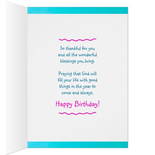 Ik wens u een Gezegende en gelukkige verjaardag (Binnen (Rechts))