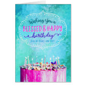 Ik wens u een Gezegende en gelukkige verjaardag (Voorkant)