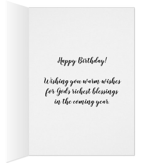 Ik wens u een Gezegende en gelukkige verjaardag (Binnen (Rechts))