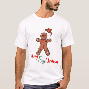 Ik wens u een gezellig kerst Snoep koekjes T-shirt