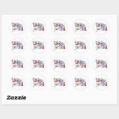 Ik wens u een goede sticker (Vel)