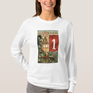 Ik wens u een Happy New YearBell Scene T-shirt