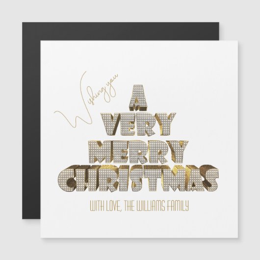 Ik wens u een heel vrolijk kerstfeest (Voorkant / Achterkant)