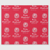 Ik wens u een kerst met Kerry Cadeaupapier (Vlak)