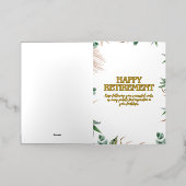 "Ik wens u een ontspannend en lonend pensioen!" (Buiten Laag)