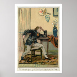 Ik wens u een opvallende tijd, Victoriaans uur Poster