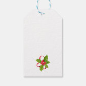 Ik wens u een overvloed aan liefdeskerstfeestdagen cadeaulabel (Achterkant)