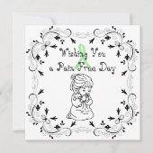 Ik wens u een Pain Free Day Kaart voor patiënten m (Voorkant)