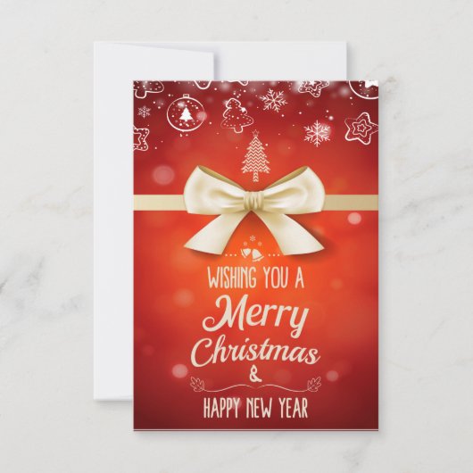 Ik wens u een prettig kerstfeest en een gelukkig n (Voorkant)