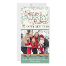 Ik wens u een prettig kerstfeest en gelukkig nieuw