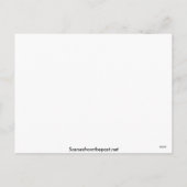 Ik wens u een prettig kerstfeest feestdagenkaart (Achterkant)