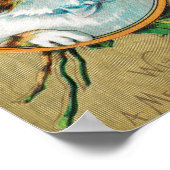 Ik wens u een prettig kerstwerk voor de  kunst poster (Hoek)