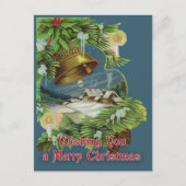 Ik wens u een prettige Kaart voor Kerstmis (Voorkant)