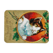 Ik wens u een prettige kerstfeestdag magneet (Horizontaal)