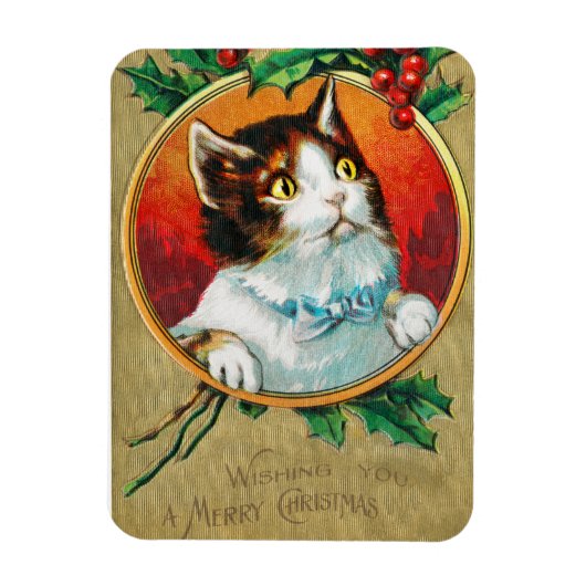 Ik wens u een prettige kerstfeestdag magneet (Verticaal)