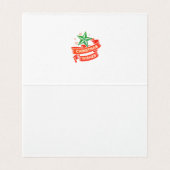 Ik wens u een prettige Texas kerstKaarten Kaart (Binnenkant ongevouwen)