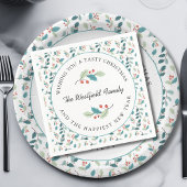 Ik wens u een smakelijk kerstfeest servet