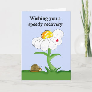 Ik wens u een spoedig herstel kaart