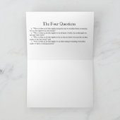 Ik wens u een vreugdevol Pascha Kaart (Binnen)