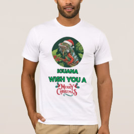 IK WENS U EEN VROLIJK KERSTFEEST IN GUYANA T-SHIRT