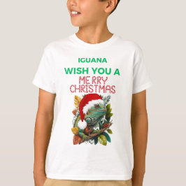 IK WENS U EEN VROLIJK KERSTFEEST IN GUYANA T-SHIRT