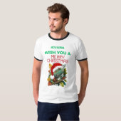 IK WENS U EEN VROLIJK KERSTFEEST IN GUYANA T-SHIRT (Voorkant volledig)