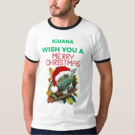 IK WENS U EEN VROLIJK KERSTFEEST IN GUYANA T-SHIRT