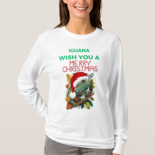 IK WENS U EEN VROLIJK KERSTFEEST IN GUYANA T-SHIRT
