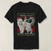 Ik wens u een vrolijk swiftmas lelijk kerstfeest z t-shirt (Design voorkant)