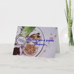 Ik wens u een vrolijke Passover Kaart