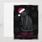 Ik wens u een vruchtbare kerst feestdagenkaart (Voorkant / Achterkant)