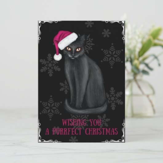 Ik wens u een vruchtbare kerst feestdagenkaart (Staand voorkant)