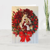 IK WENS U EEN "ZEER GEZEGENDE KERST" KAART (Voorkant)