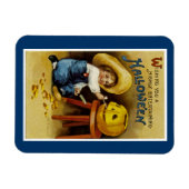 Ik wens u een zeer interessante halloween magneet (Horizontaal)