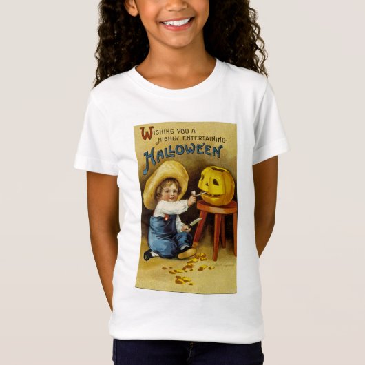 Ik wens u een zeer interessante halloween t-shirt (Voorkant)