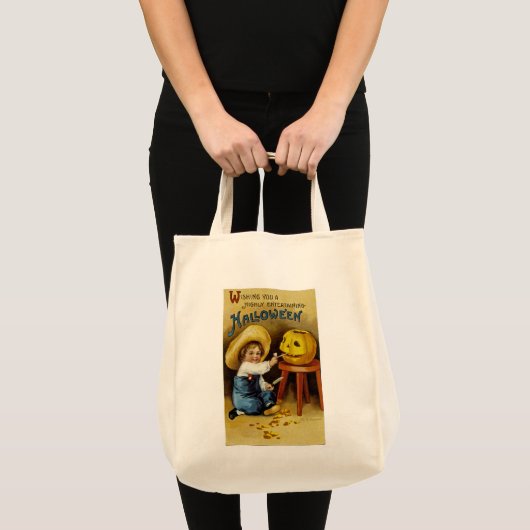 Ik wens u een zeer interessante halloween tote bag (Voorkant (product))
