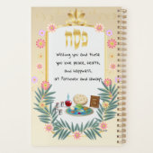 Ik wens u en degenen van wie u houdt vrede en Pasc Planner (Achterkant)