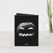 Ik wens u en u een griezelige, gelukkige Halloween Kaart (Achterkant)