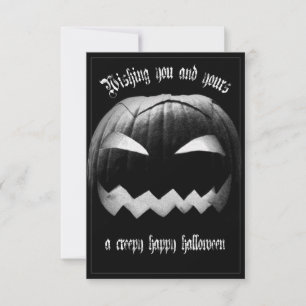 Ik wens u en u een griezelige Halloween