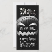 Ik wens u en u een griezelige Halloween (Voorkant)