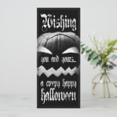 Ik wens u en u een griezelige Halloween (Staand voorkant)