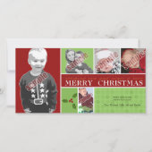 Ik wens u en u een heel prettig kerstfeest feestdagenkaart (Voorkant)