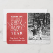 Ik wens u feestdag | Rode Waterverf