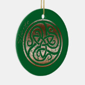 Ik wens u gezondheid - Slainte Keramisch Ornament (Rechts)