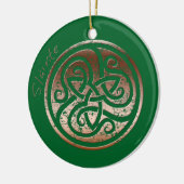 Ik wens u gezondheid - Slainte Keramisch Ornament (Links)