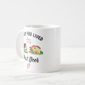 Ik wens u het volgende deuropening, beste vriend c koffiemok (Voorkant links)