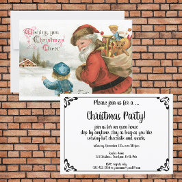 Ik wens u kerstcadeau van Ellen Clapsaddle Kaart