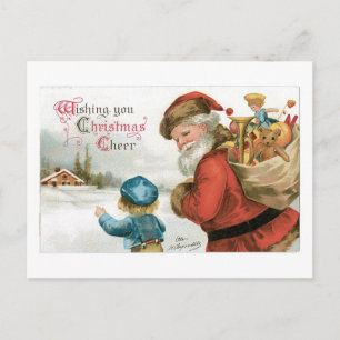 Ik wens u kerstjuichen feestdagenkaart