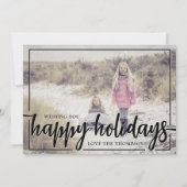 Ik wens u Prettige feestdagen foto Feestdagenkaart (Voorkant)
